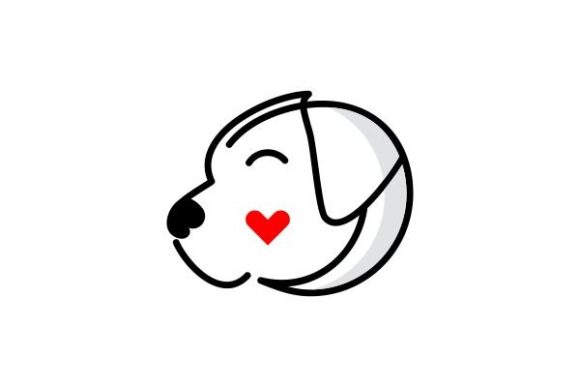 Dog Happy Love Line Logo Design: Pro Review