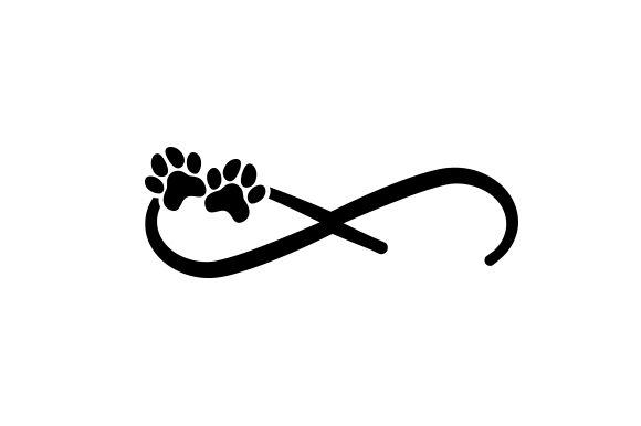 Dog's Paw Print with Infinity Symbol Review