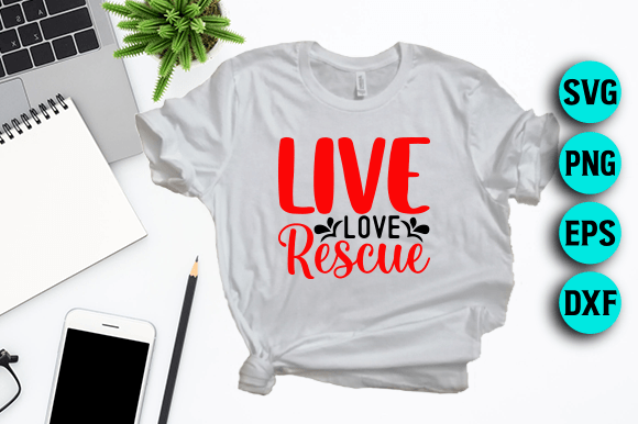 Live Love Rescue Cat SVG Design Review
