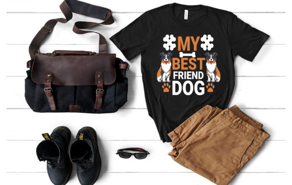 My Best Friend Dog: A Designer's Take on This Versatile T-Shirt Design