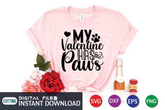 My Valentine Has Paws T-Shirt: A Design Review